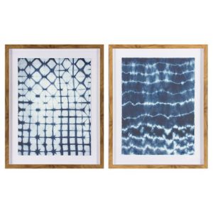 Framed Pattern Abstract Blue 24"x30" Target