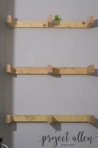 Project Allen Designs DIY Floating Shelves