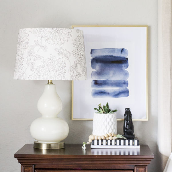 How To Style a Nightstand!