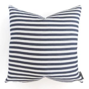 friday favorites, home decor, home decor ideas, indigo stripe pillow, throw pillow