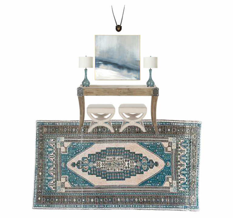 Modern Glam Entryway | Entryway Ideas| Follow as we go from wanna be farmhouse to oh so glam!