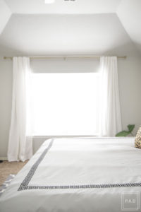 How To Hang Curtains The Right Way! This guide will instantly show you how you can make even the smallest room look bright and airy just by changing the way you hang curtains.