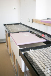 DIY White Concrete Countertops