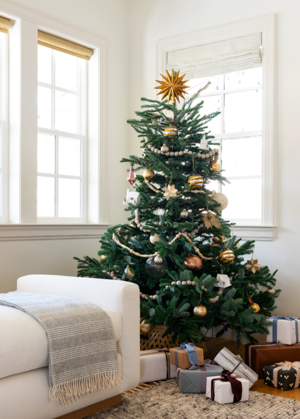 Christmas Decor Holiday Shop- Items from Mcgee & Co wreaths, christmas ornaments, garland, tree collars, Christmas accent pieces