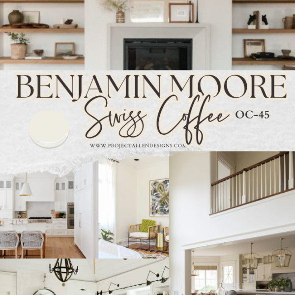 BENJAMIN MOORE SWISS COFFEE PAINT COLOR REVIEW (OC-45)