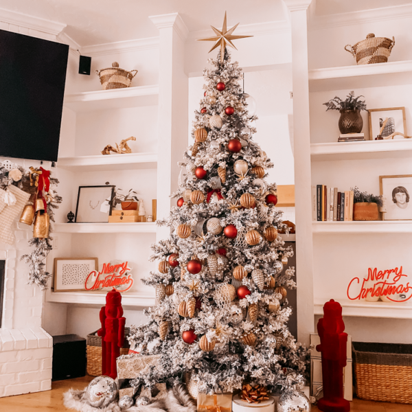 Neon Noel: A Modern Home Decked Out for Christmas